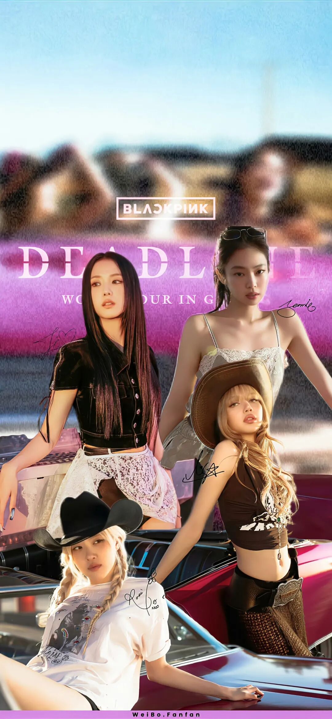 BLACKPINK/手机锁屏壁纸/聊天背景图